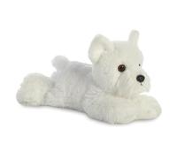 Aurora World peluche Mini Flopsie Windsor Westie 20,5 cm blanc