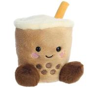 Aurora World Peluche Palm Pals Milky Bubbletea – Toucher ultra doux – Marron 13 cm