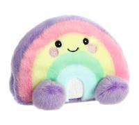 Aurora World - Peluche Palm Pals Vivi Rainbow - 130 mm - Rose, Violet, Jaune