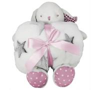 Peluche con Copertina Rosa