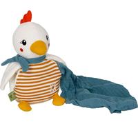 Peluche avec doudou poule - Little Wonder