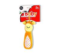 Peluche avec hochet intégré Reig Giraffe 20 cm