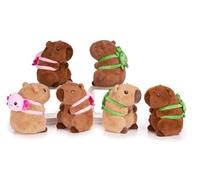 Peluche avec sac à dos Capybara 21 cm Modèle aléatoire
