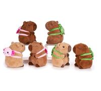 Peluche avec sac à dos Whitehouse Leisure Capybara 21 cm Modèle aléatoire