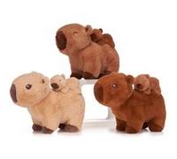 Peluche avec son bébé sur le dos Whitehouse Leisure Capybara 12 cm Modèle aléatoire Multicolore A