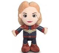 Peluche avengers captain marvel 32 cm - super héros - doudou dc enfant nouveaute