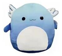 Peluche Axolotl Minecraft Jouets Frusde doux Animaux Peluche Oreiller 30cm - Bleu Foncé