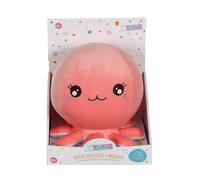 Peluche - baby squishi 22 cm - pieuvre rose corail TU