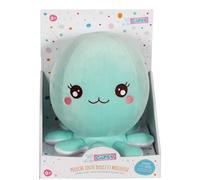 Peluche - baby squishi 22 cm - pieuvre verte vert TU