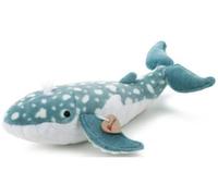 Peluche Baleine 36 cm - Set Doudou Enfant Animaux Marins et Une Carte Offerte