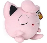 Peluche Bandai Jumbo endormie Pokémon Rondoudou Rose