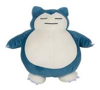 Peluche Bandai Jumbo endormie Pokémon Ronflex Bleu et Blanc