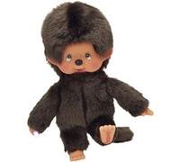 BANDAI - Monchhichi - Peluche Monchhichi Original - Peluche Singe Iconique des années 80 Toute Douce 20 cm pour Enfants et Adultes - Jouet Enfant 2 Ans et + - 84637