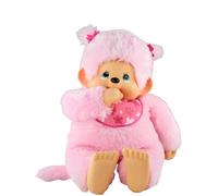 Peluche - BANDAI - Monchhichi - Sakura Pinky - 80 cm - Douceur et tendresse