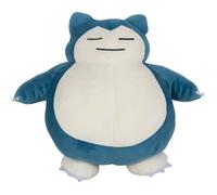 Peluche Bandai Jumbo endormie Pokémon Ronflex Bleu et Blanc