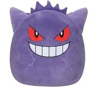 Peluche - Bandai - Pokémon - Squishmallows 50 Cm - Ectoplasma (Gengar) - Grande Peluche Ultra-Douce - Licence Officielle Pokémon G