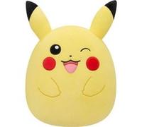 Pokémon Bandai Peluche Squishmallows 50 cm - Pikachu - Grande Peluche Ultra-Douce - Licence Officielle Géante Peluche Pikachu - JWS00050, Jaune