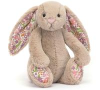 Peluche Bashful Lapin en fleurs Beige (18 cm)
