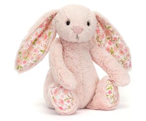 Peluche Bashful Lapin en fleurs Cerise (18 cm)