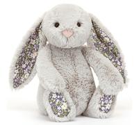 Peluche Bashful Lapin en fleurs Gris (31 cm)