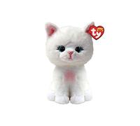 Ty Peluche Beanie Boo Amelia Le Chaton - Grands yeux bleus et paillettes - 15 cm T37377
