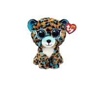Peluche TY - Beanie Boo's Small Cobalt le leopard - Enfant - Blanc - Vert - Mixte blanc TU