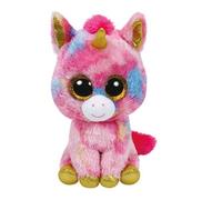 Peluche Fantasia La Licorne - Ty - 16 Cm - Rose - Jouet D'éveil Et De Dentition Rose TU
