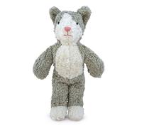 Peluche bébé Chat Coton Bio 24cm Senger® - Doudou Chat GOTS
