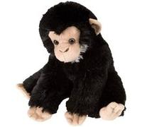 Peluche Bébé Chimpanzé De 20 Cm Noir