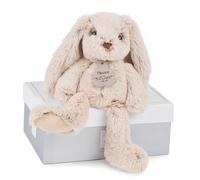 Peluche Bébé Copain Calin Lapin Beige 25 cm