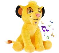 Peluche Bebe - Grosse Peluche 28cm Stitch Le Roi Lion Simba Dumbo - Peluches Doudou avec Son - Jouet Premier Age - Cadeau Fill[6]