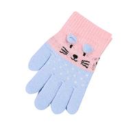 Peluche Bébé Hiver Enfants Garçons Gants de Bande Dessinée Filles Mignon Animal Soins de Bébé Gazon de Jeu et de Sport (D, Taille Unique)