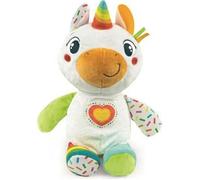 Peluche Bébé Licorne - Clementoni - Avec Sons - Rose