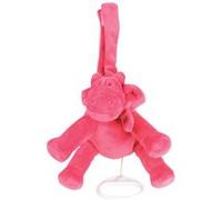 Peluche bébé mini musical Noukie's Lola framboise G
