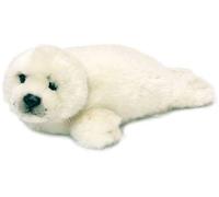 Peluche Bébé Phoque De 24 Cm Blanc