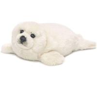 Peluche Bébé Phoque De 38 Cm Blanc