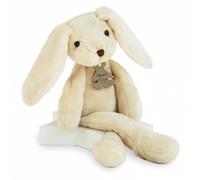 Histoire d'Ours – Peluche lapin Sweety Beige 22 cm, longues jambes et oreilles douces, boîte cadeau