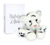 Histoire d'Ours Peluche Bébé Tigre blanc 18 cm Mixte Intérieur