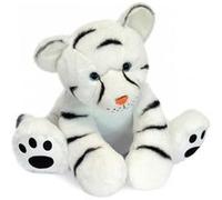 HISTOIRE D’OURS - Grande Peluche Bébé Tigre Blanc 35 cm - Collection Terre Sauvage - Peluche Douce Et Réaliste Pour Bébé Et Enfant - Dès La Naissance - Idée Cadeau Anniversaire Ou Naissance - HO3055
