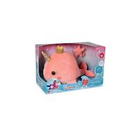 Peluche Bellabloo le Narval musical et lumineux 35 cm