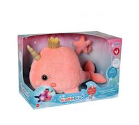 Peluche - bellabloo le narval musical et lumineux - 35 cm orange TU