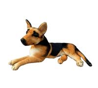Peluche berger allemand, peluche chien en peluche, figurine de chien en peluche - Grand jouet pour la décoration de la pièce, la décoration du canapé et les filles, partenaire de croissance