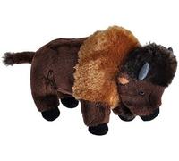 peluche Bison de 20 cm marron