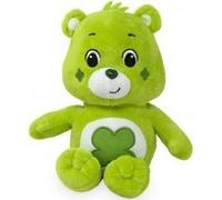 Peluche bisounours touchanceux vert avec trefle a quatre feuille 28 cm - peluche licence - doudou enfant - ours Vert