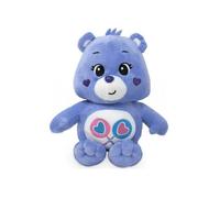 Peluche Bisounours Tougentille Mauve Avec 2 Coeurs 28 cm - Peluche Licence - Doudou Enfant - Ours