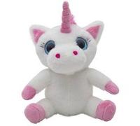 Peluche Blanche 36cm - Animaux Fantastique - Wild