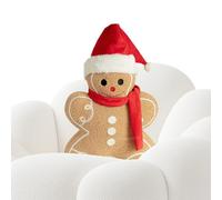 Peluche Bonhomme En Pain D'Épice - Ornements En Peluche En Pain D'épice | Peluch Pan D'épic Pour La Famille | Décoration Festive Pour Maison, Bureau, Salon, Canapé, Chambre Ou Voiture | Jouet À Câlin
