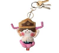 Peluche Bouddha - Bouddha de | Pendentif en peluche de 8 cm, porte-clés mascotte souple culturel zen pour sacs à dos, pendentif pour sac anti-stress, ornement mascotte de bureau curatif