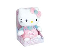 Jemini | Peluche Hello Kitty Bouillotte Chauffante | 21 Cm | Doudou Chauffant Bébé sans Eau | Micro-Perles D’Argile Naturelles | Jouet Réconfort Bébé | Lavable | Idée Cadeau Fille | 024445