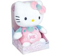 Jemini Peluche bouillotte Hello Kitty 21 cm – Doudou chauffant sans eau, micro-perles lavable